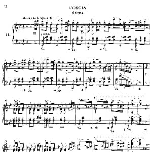 Soirées Musicales S.424 钢琴谱 李斯特改编