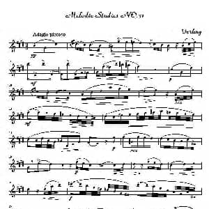 萨克斯谱 | 四十八首旋律练习曲之三十一