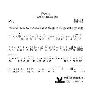 弹棉花_歌曲简谱_词曲:孙敏 胡晓
