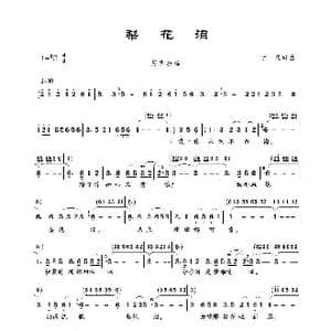 梨花泪_歌谱投稿_词曲:于文 于文