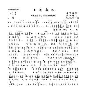 直到永远_歌曲简谱_词曲:杨伟源 蔡宣辉