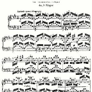 李斯特六首帕格尼尼练习曲之 钢琴谱