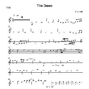 小提琴谱 | The Dawn 亡灵序曲 Dreamtale