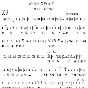 京剧谱 | 驸马不必巧言讲 铡美案 选段 裘盛荣演唱版 裘盛荣