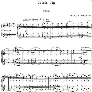 7 Ancient Dances 4H 四手联弹 钢琴谱 里奥鲍尔德 戈多夫斯基