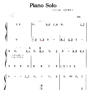 古筝谱 | Piano Solo