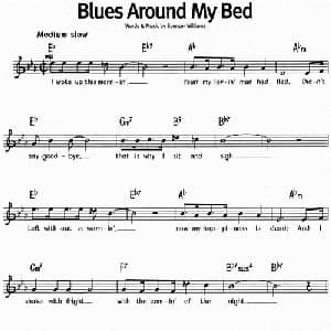 蓝调音乐:Blues Around My Bed_外国歌谱