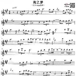 海之梦_歌谱投稿