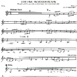 小提琴谱 | STAR TREK THE MOTION PICTURE