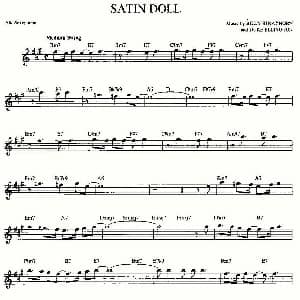 萨克斯谱 | SATIN DOLL