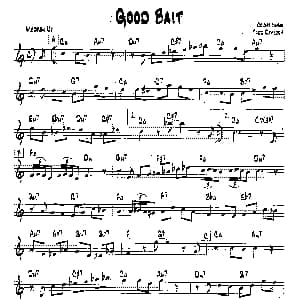 GOOD BAIT 降B爵士乐谱