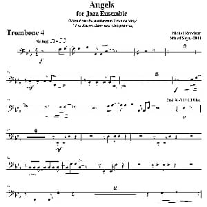 Angels for Jazz Ensemble 第四长号分谱