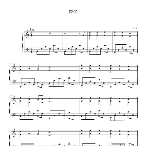 回忆 钢琴谱 心兰