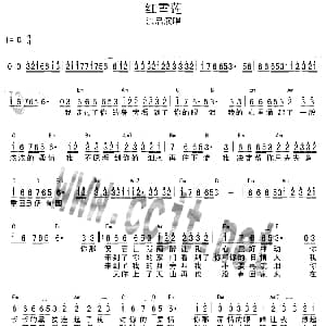 红雪莲 吉他谱 洪启