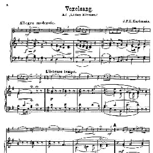 小提琴谱 | Vexelsang. 小提琴 钢琴伴奏