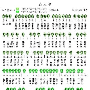 春天里 陶笛谱