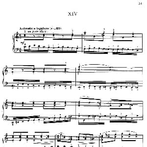 20 Petites Etudes, Op.91 钢琴谱 莫什科夫斯基