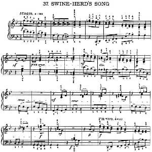 For Children Sz.42 钢琴谱 巴托克