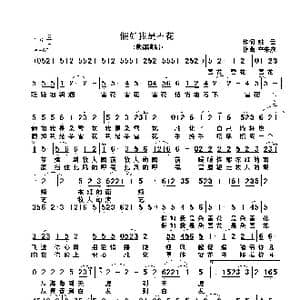 假如我是雪花_歌谱投稿_词曲:姚云 辛来滨