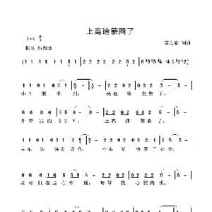 上高速蒙圈了_歌谱投稿_词曲:高之渝 高之渝