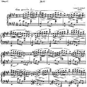 斯克里亚宾12首钢琴练习曲 Op8 钢琴谱 斯克里亚宾