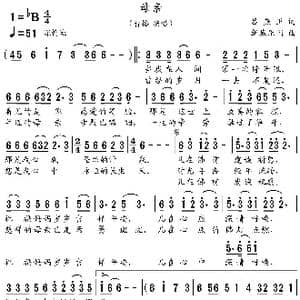 母亲_歌谱投稿_词曲:吕燕卫 新基乐团