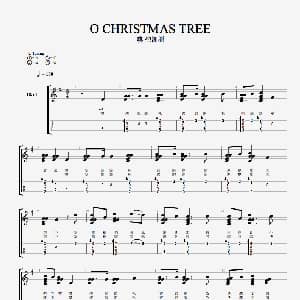 O CHRISTMAS TREE 吉他谱