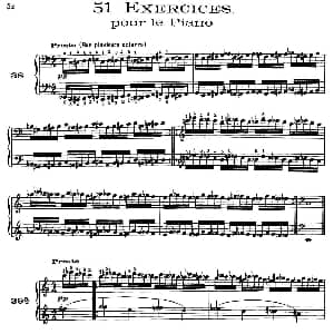 51 Exercises, WoO 6 钢琴谱 Brahms Johannes 勃拉姆斯