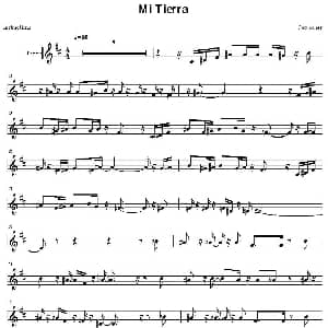 萨克斯谱 | Mi Tierra