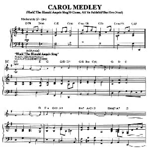 小提琴谱 | CAROL MEDLEY 钢琴伴奏谱