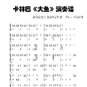 大鱼海棠音印象曲_歌谱投稿