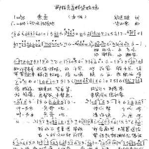 椰林走着群俏姑娘_歌谱投稿_词曲:姚建雄 朱加农