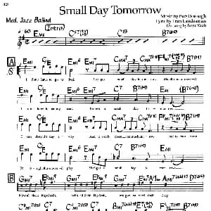 Small Day Tomorrow 钢琴谱