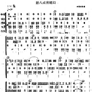 猪八戒背媳妇 板胡独奏 乐队伴奏 李美君整理