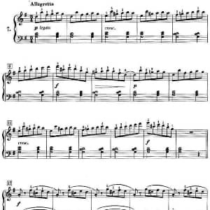 50首莱蒙钢琴练习曲 作品37 钢琴谱 莱蒙