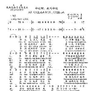 命运啊,我的命运Ах судьба моя судьба_歌曲简谱_词曲:弗.丘尔索夫 阿.科斯秋克