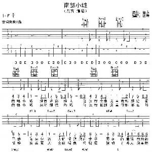 南部小城 吉他谱 曹方 曹方 曹方