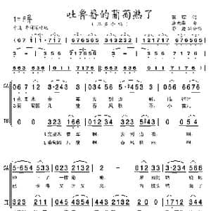 吐鲁番的葡萄熟了 亦弛改编 _歌曲简谱_词曲:瞿琮 施光南