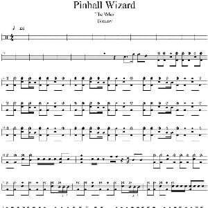 Who Pinball wizard 爵士鼓谱