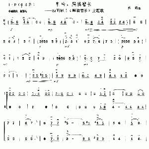 二胡谱 | 啊哈 黑猫警长