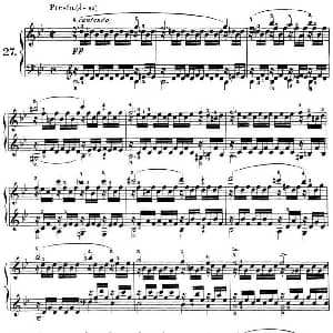 40首车尔尼Op.299钢琴快速练习曲 钢琴谱 车尔尼