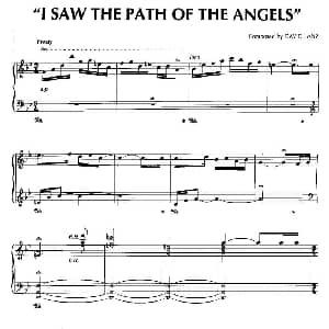 I Saw The Path Of The Angels 钢琴谱 美 大卫 兰兹 David Lanz