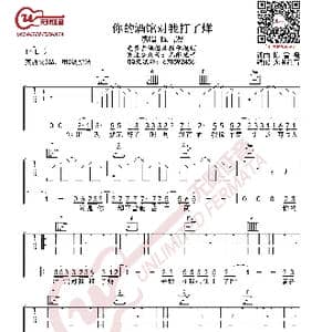 陈雪凝 你的酒馆对我打了烊 吉他谱_歌曲简谱_词曲:陈雪凝 陈雪凝