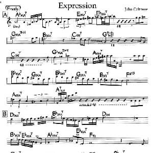 Expression 钢琴谱