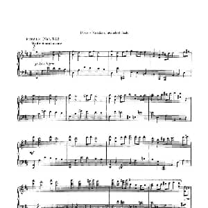 Variations, Interlude & Finale on theme de Rameau 钢琴谱 保罗 杜卡斯