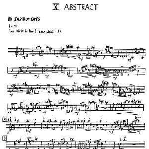 萨克斯谱 | ABSTRACT