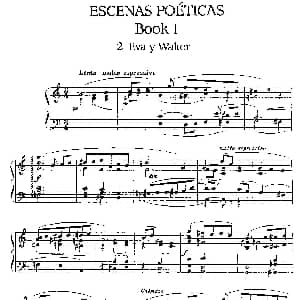 Escenas Poeticas 钢琴谱 恩里克 格拉纳多斯