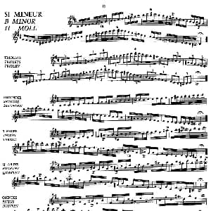 萨克斯谱 | 五线谱音阶练习 P13 17