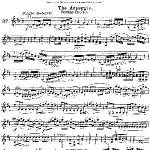 小提琴谱 | 马扎斯小提琴练习曲 Op.36 第二册 华丽练习曲 37