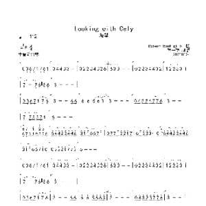 Looking With Cely_歌谱投稿